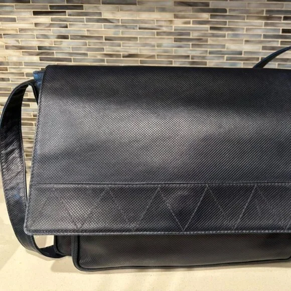 Bottega Veneta Rare Vintage Dark Navy Large Bag.